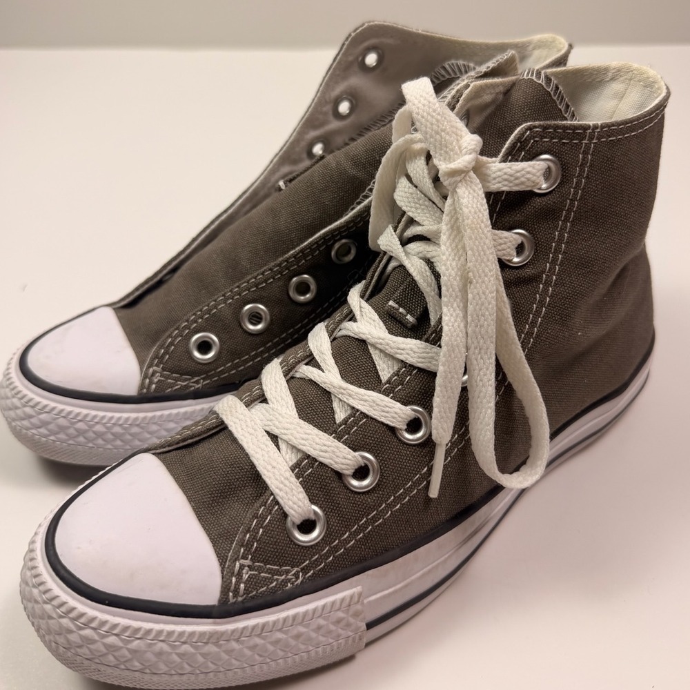 Converse Chuck Taylor All Star High Top Charcoal Grey Sneakers Mens 4 Womens 6